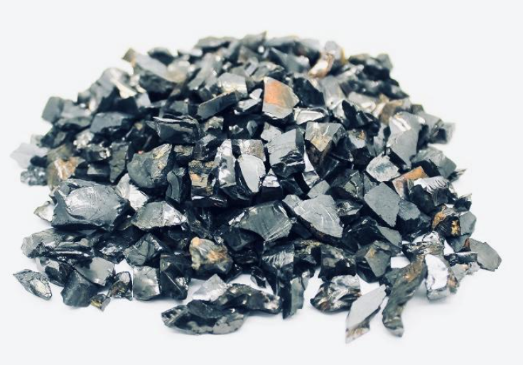 Rare Natural Indian Shungite Ore Rich in C60 Buckminsterfullerene.