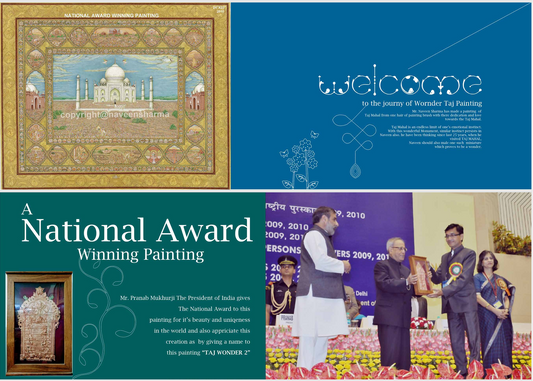 Taj Mahal Painting - The Wonder