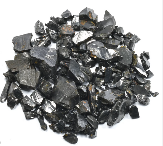 Rare Natural Indian Shungite Ore Rich in C60 Buckminsterfullerene.